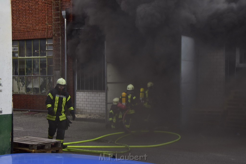 Feuer 4 Schreinerei Koeln Porz Wahn Wilhelm Ruppert Gelaende P0370.JPG - Miklos Laubert